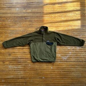 Patagonia Forest Green Fleece Sweater